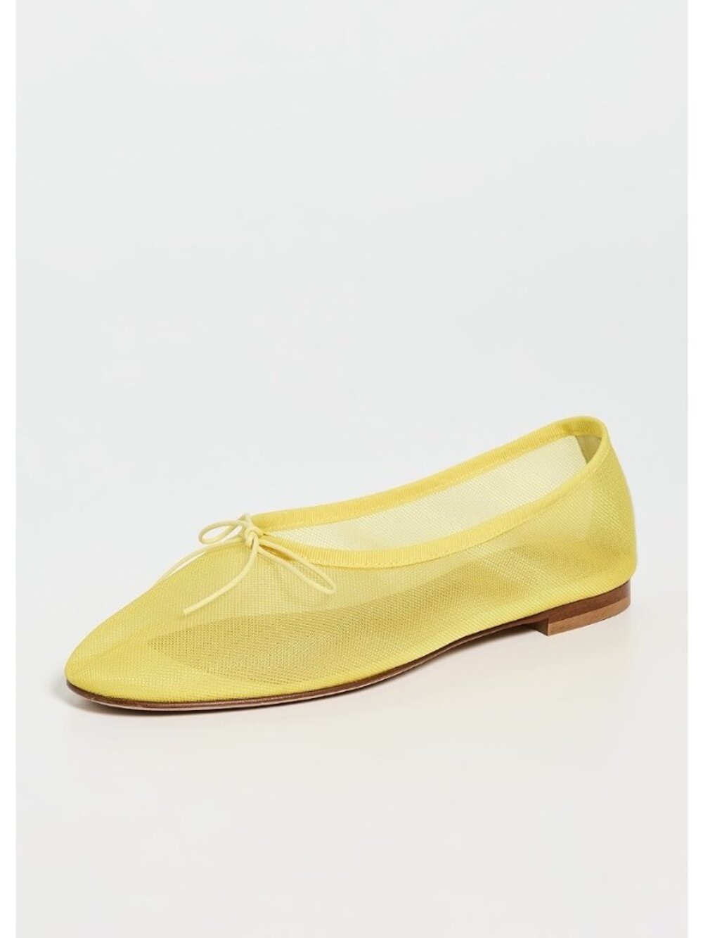 MANSUR GAVRIEL Dream Ballerina bright yellow Flats SIZE 37 NEW - Picture 2 of 10